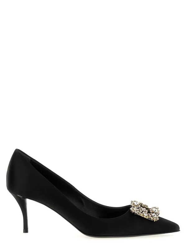 Efflorescence Pumps Black sold by Wanan Luxury