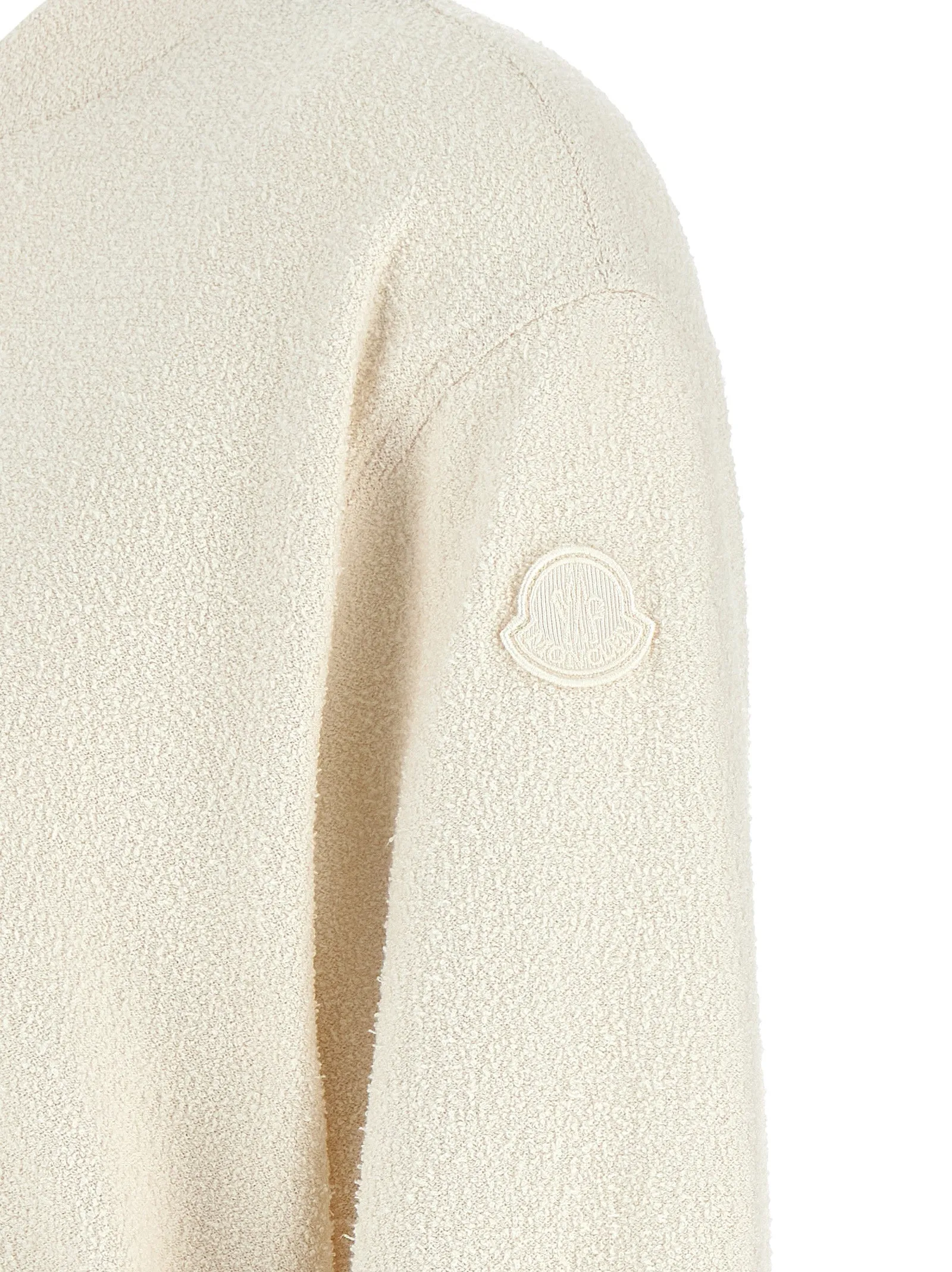 Bouclé Cardigan Sweaters And Cardigans White sold by Wanan Luxury product image thumbnail 4