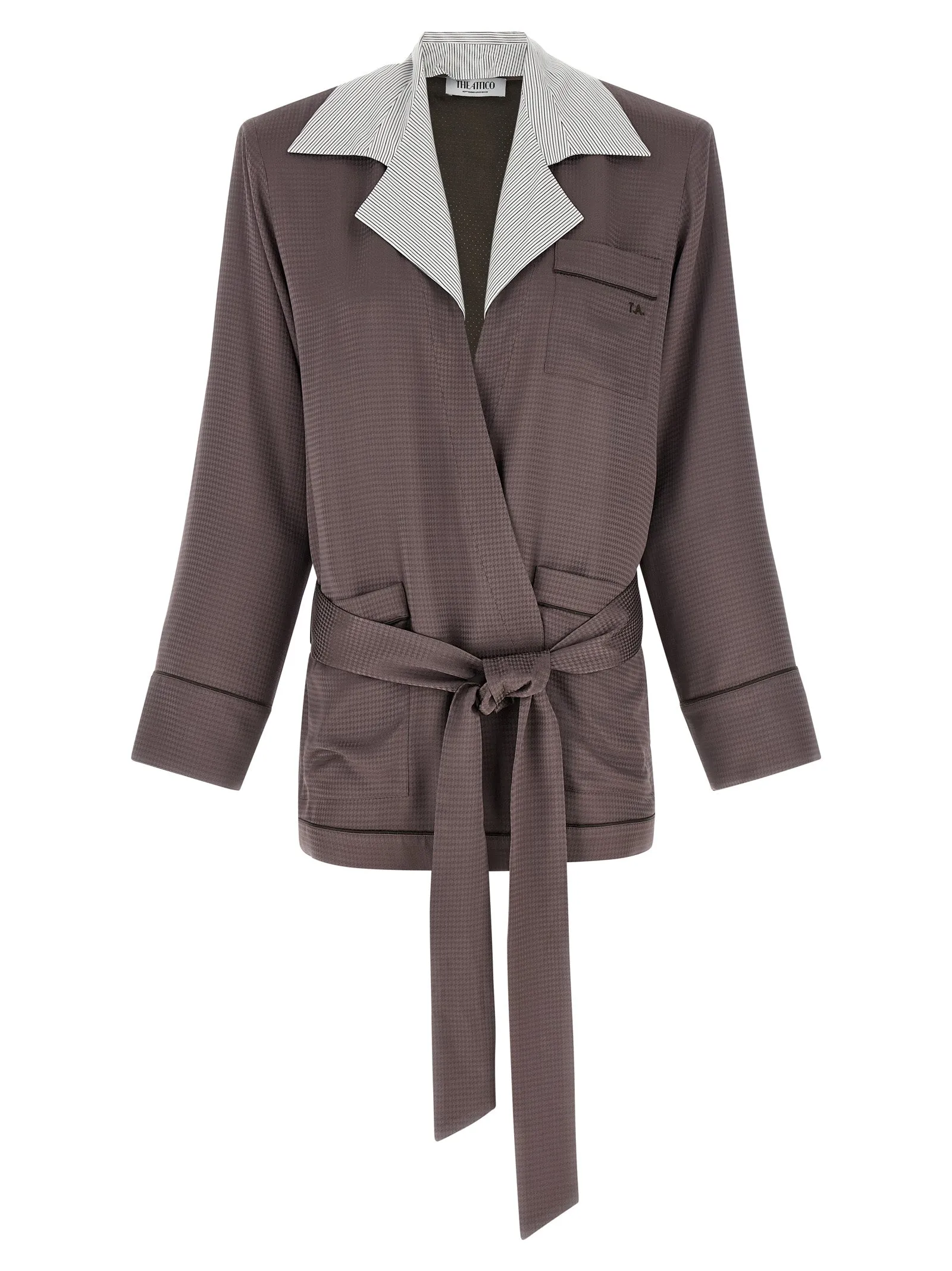 Dressing Gown Blazer Blazers Purple sold by Wanan Luxury