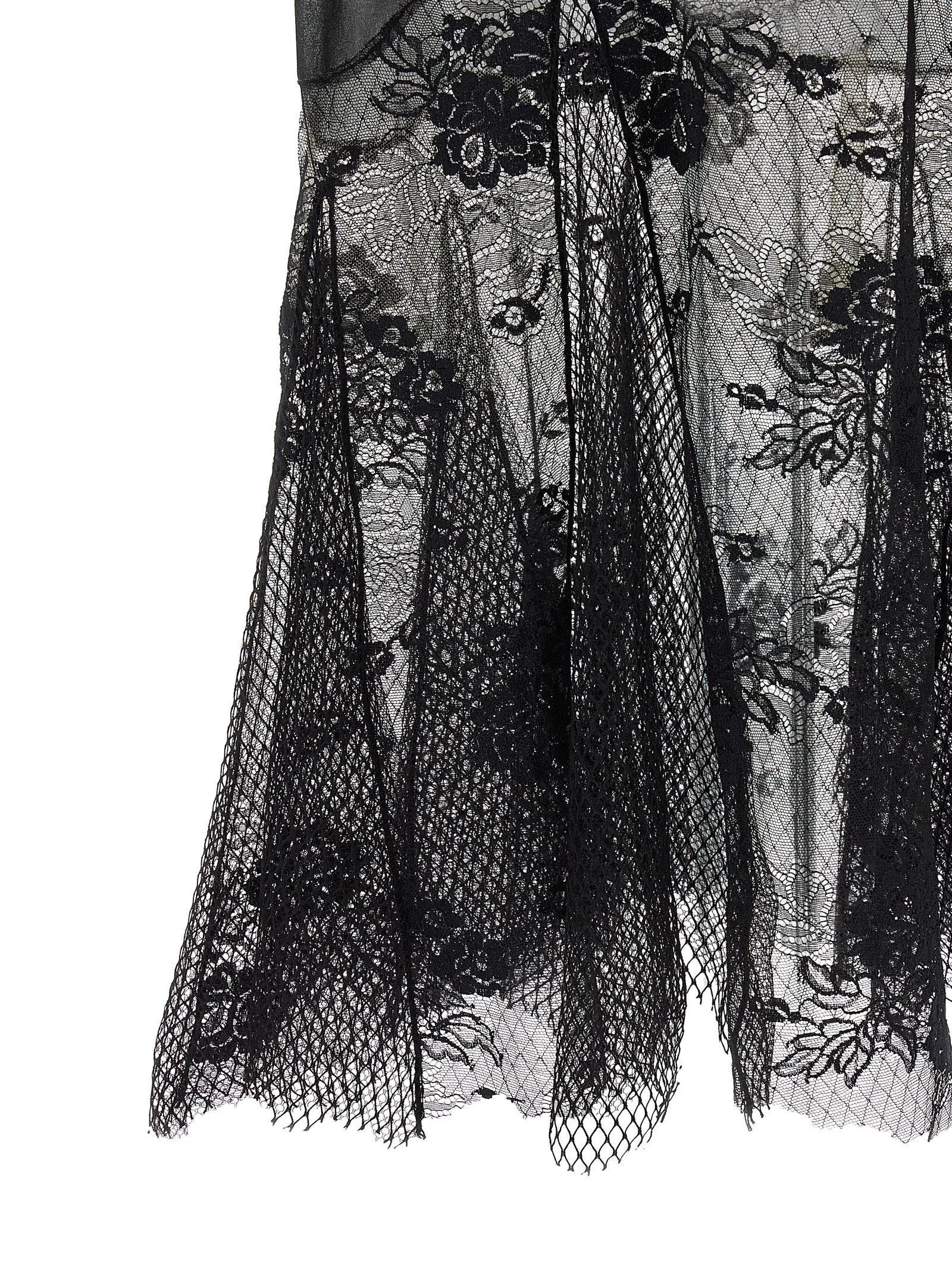 Lace Tulle Dress Dresses Black sold by Wanan Luxury product image thumbnail 5