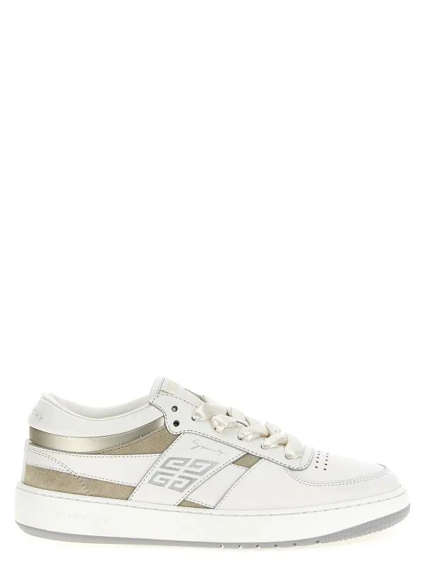 Lace Up Sneakers White made by Wanan Luxury