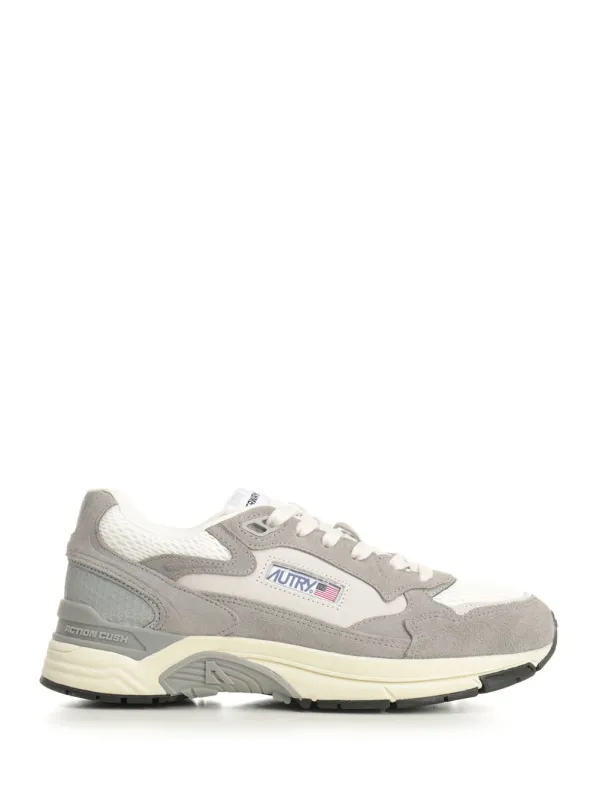 Hyperway Sneakers Grey made by Autry