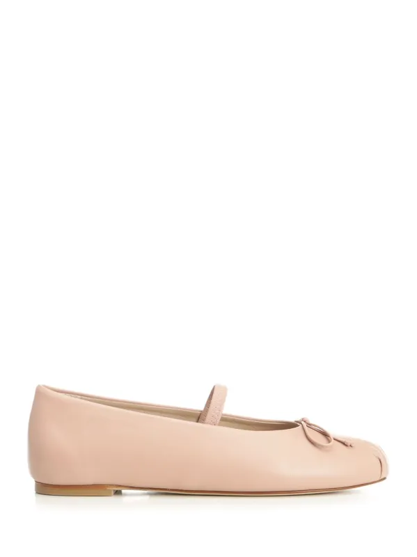 Prima Bow Ballet Mary Jane Scarpe Basse Rose sold by Wanan Luxury