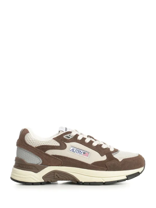 Hyperway Sneakers Brown made by Autry