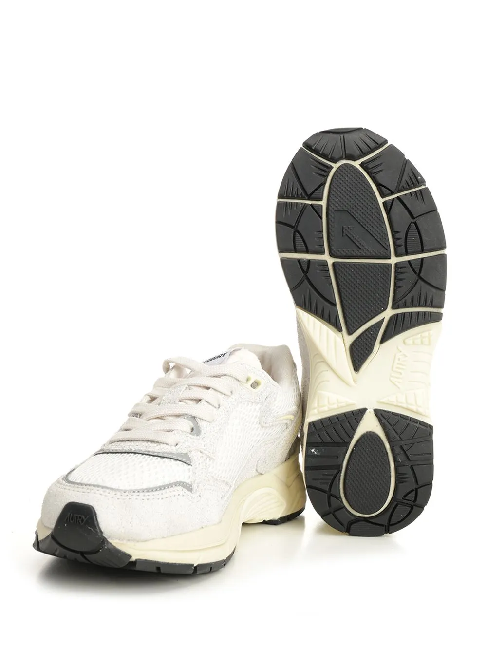 Hyperway Sneaker In Mesh And Suede Sneakers White sold by Wanan Luxury product image thumbnail 5