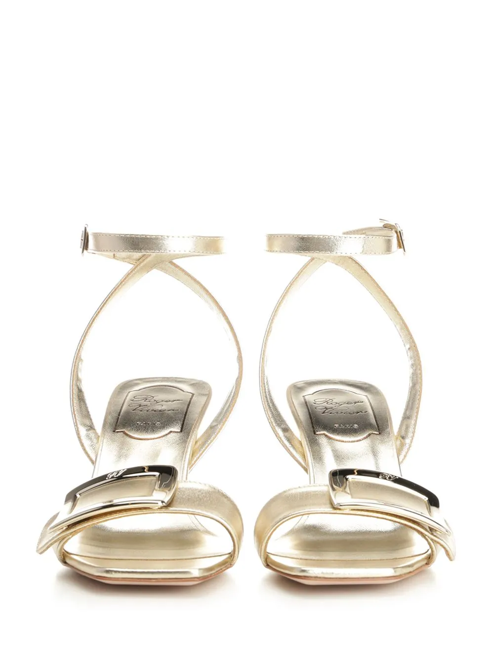 Belle Vivier Wedge Sandals Gold sold by Wanan Luxury product image thumbnail 5