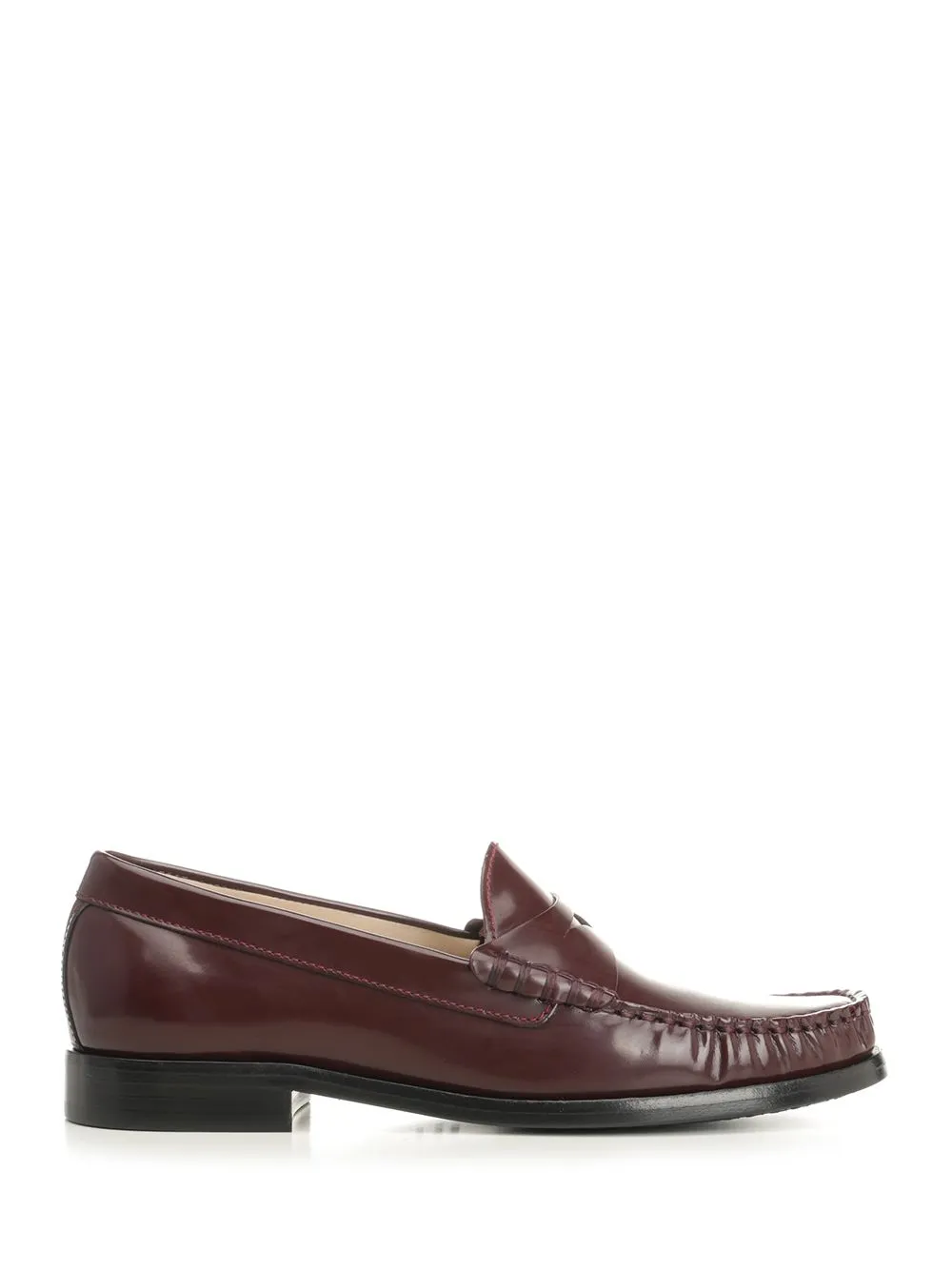 Lottie Loafer Scarpe Basse Bordeaux sold by Wanan Luxury