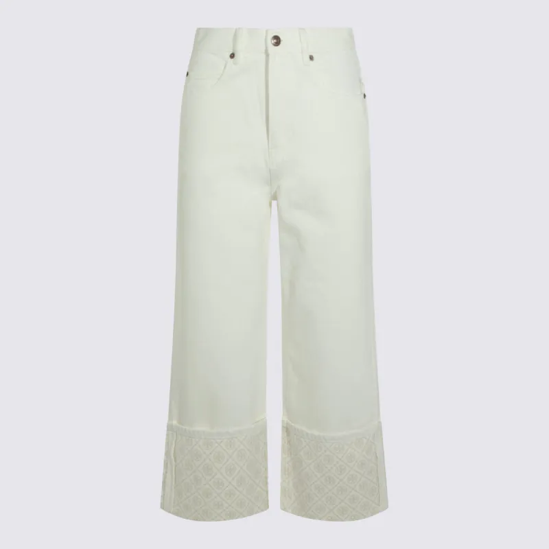 Jeans Light And Natural made by Tory Burch