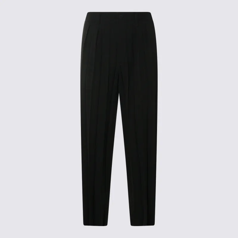 Trousers Blacks And Greys made by Issey Miyake