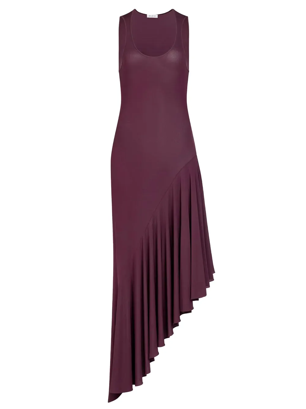 Asymmetric Dress In Fluent Jersey sold by Wanan Luxury
