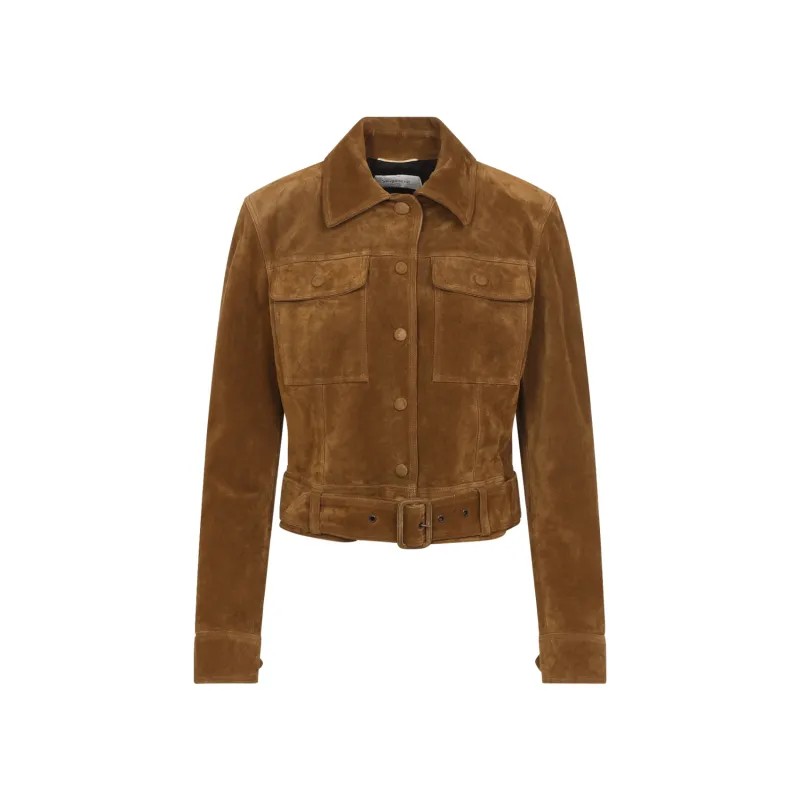 Jackets Brown made by Yves Saint Laurent