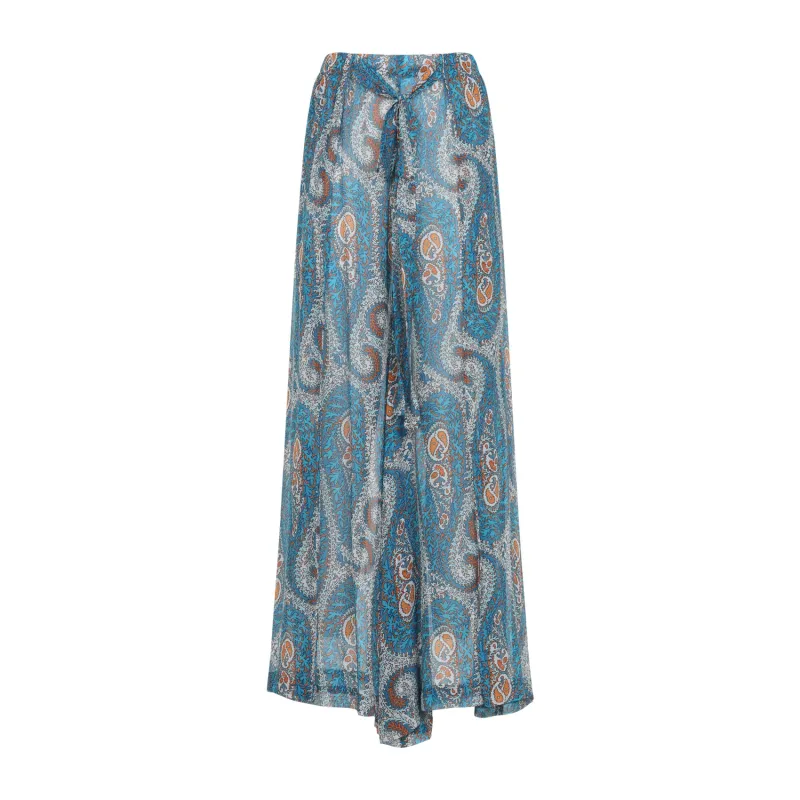 Wide Leg Blue made by Etro
