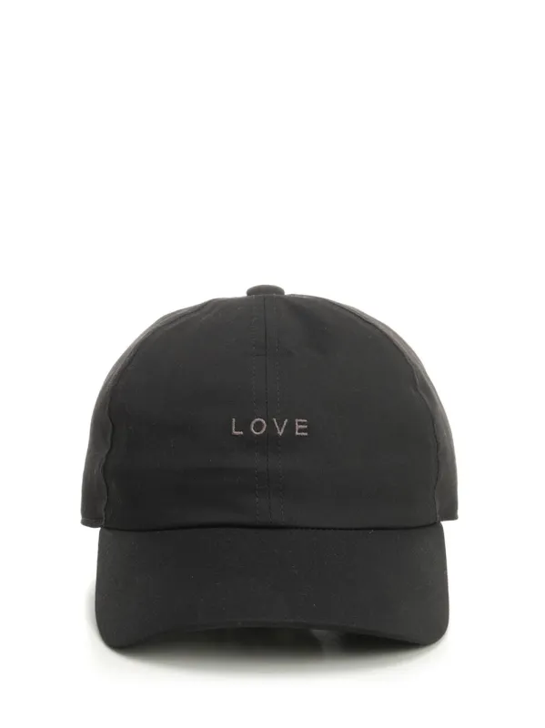Baseball Cap Hats Black made by Rick Owens