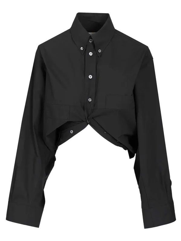 Long-Sleeved Shirt Shirts Grey sold by Wanan Luxury