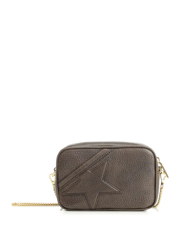 Mini Star Bag Crossbody Bags Brown made by Golden Goose