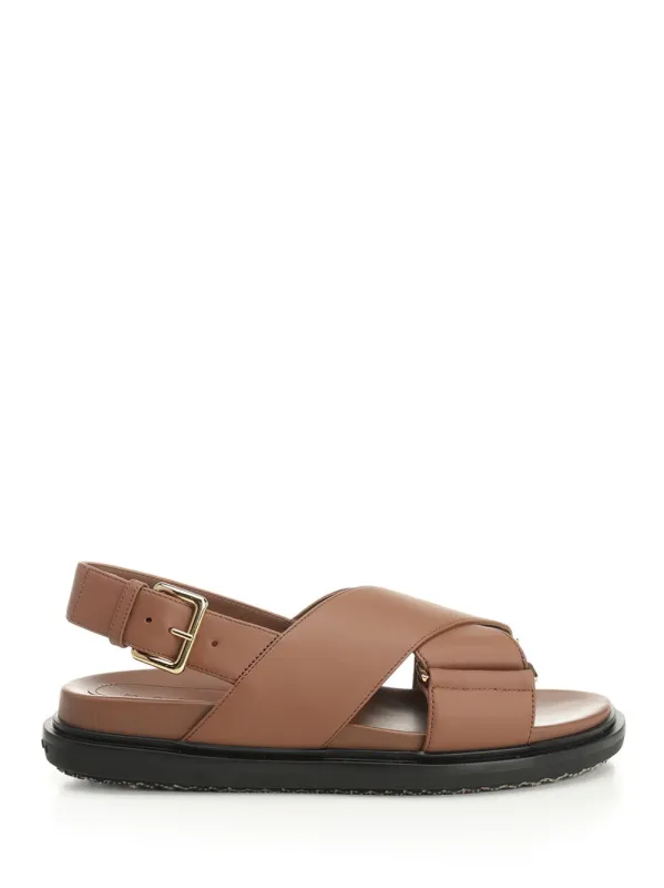 Footbed Sandals Brown sold by Wanan Luxury