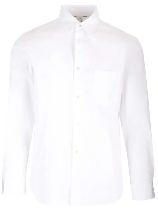 Cotton Poplin Shirt Shirts White sold by Wanan Luxury