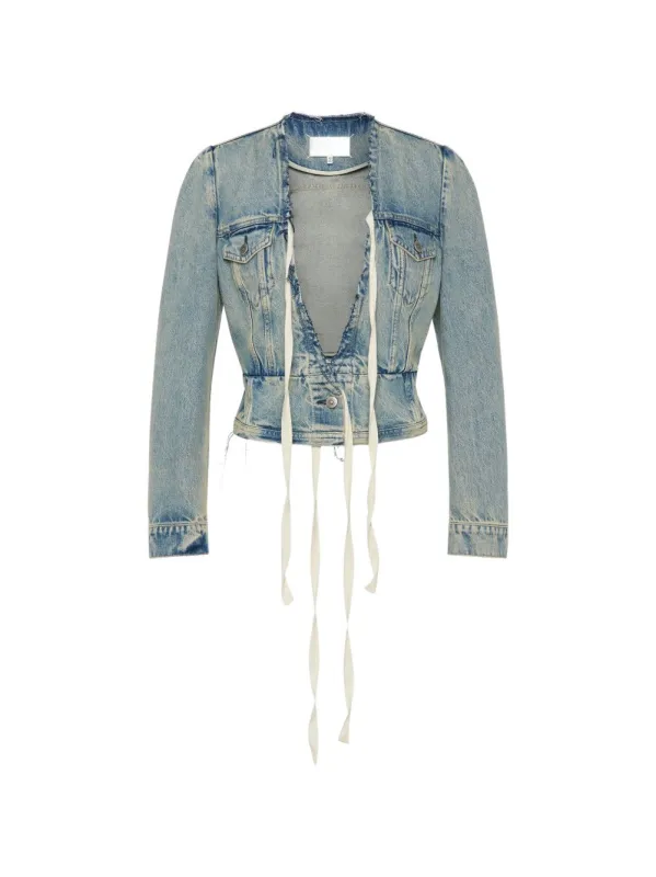 Denim Cotton Jacket made by Maison Margiela