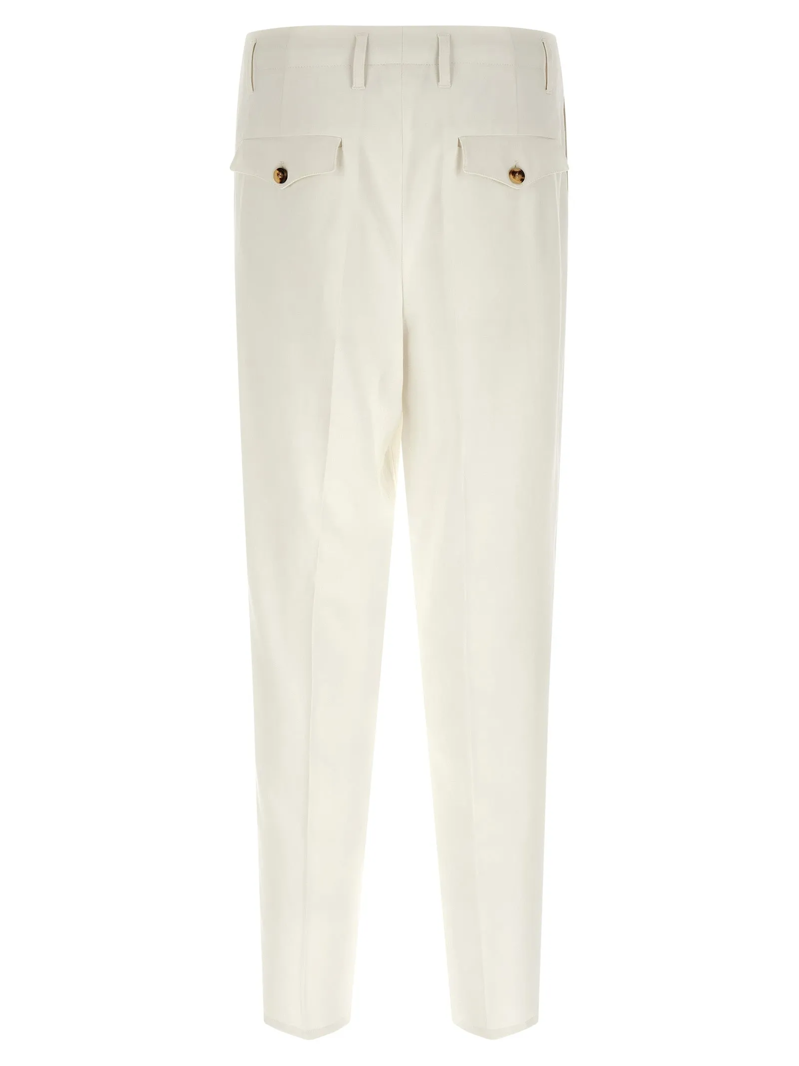 Cotton Trousers Pants White sold by Wanan Luxury product image thumbnail 2