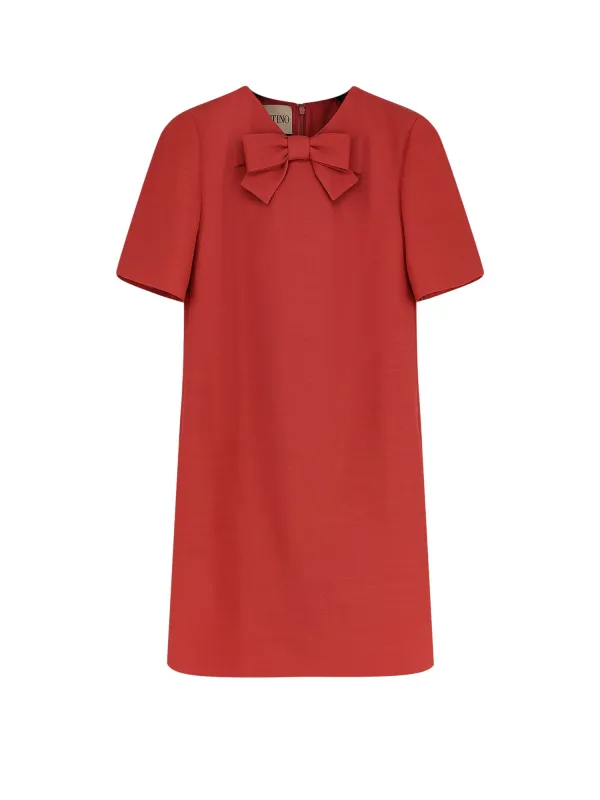 Wool And Silk Blend Short Dress made by Valentino