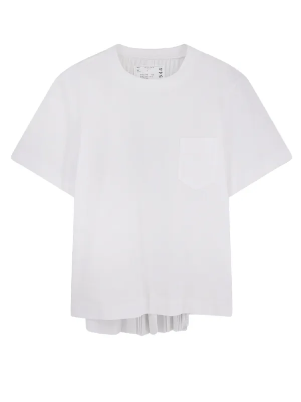 Cotton And Polyester T-Shirt made by Sacai
