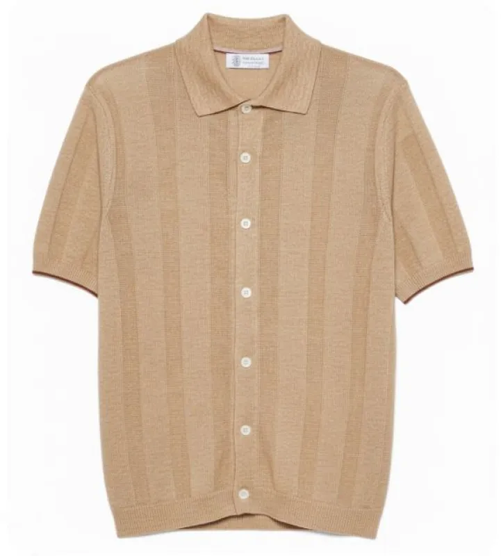 Shirts Spago+Nocciola made by Brunello Cucinelli