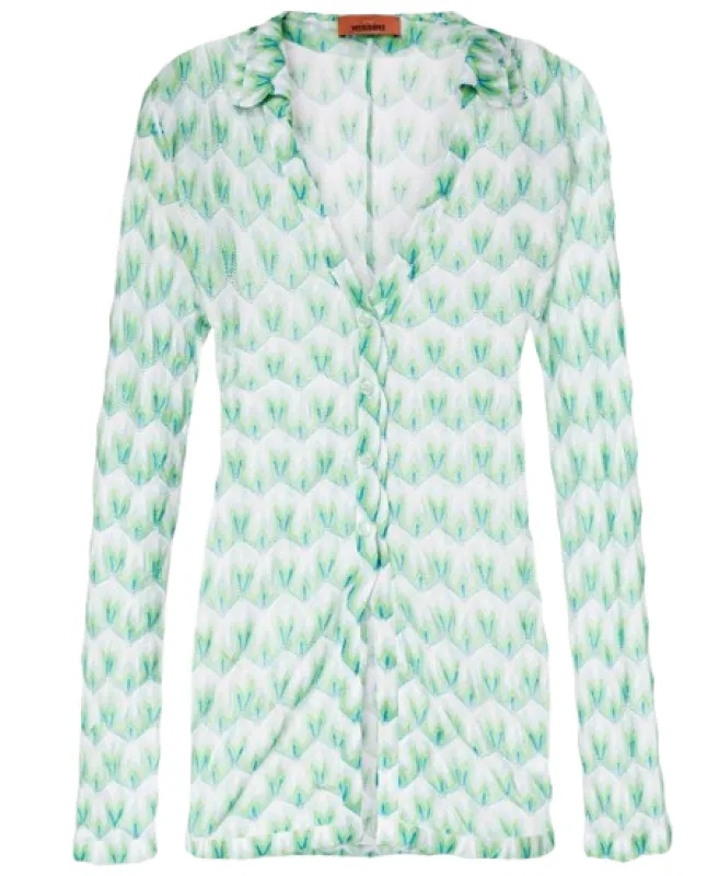 Top Blue And Green made by Missoni