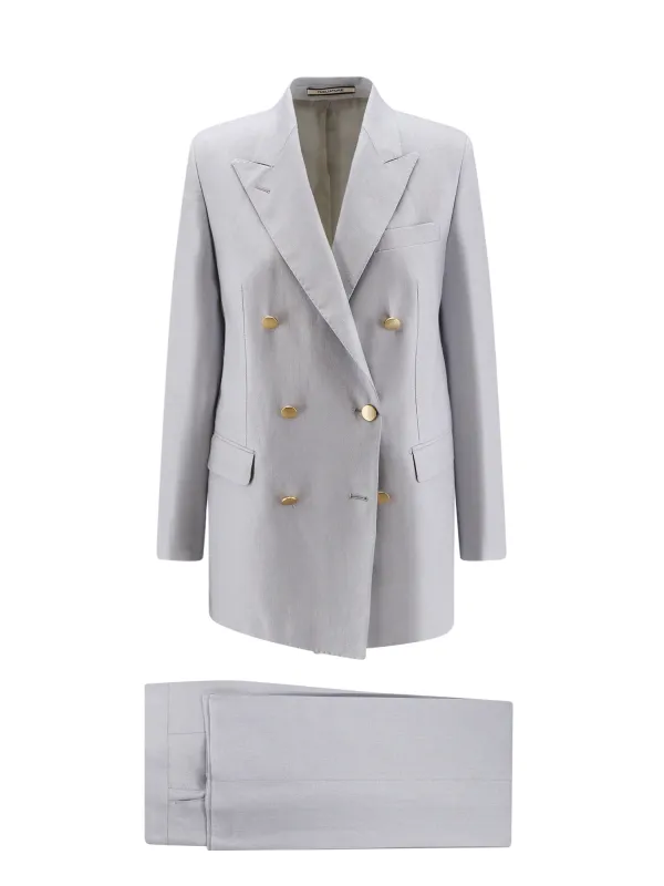 Jasmine Linen Suit made by Tagliatore