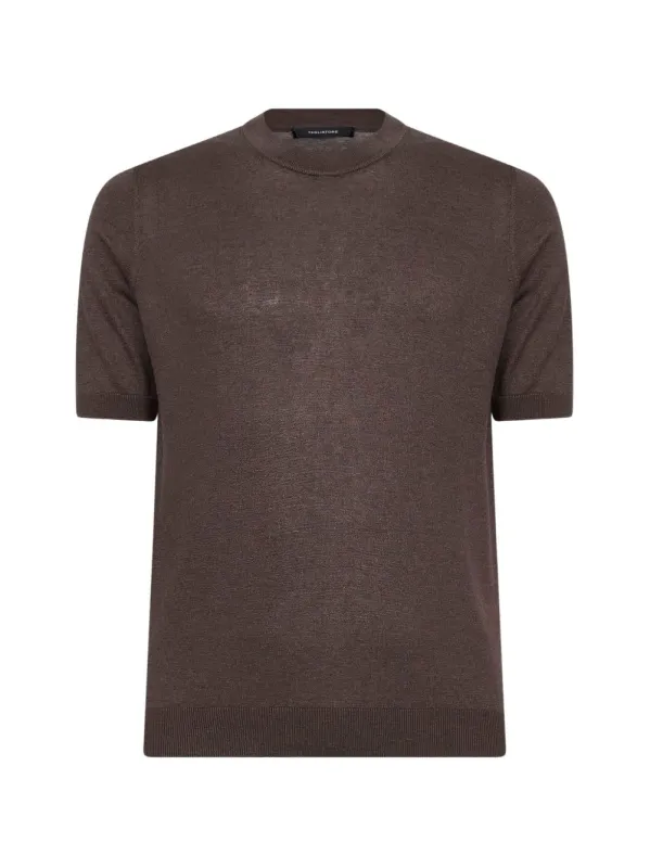 T-Shirts And Polos Brown made by Tagliatore