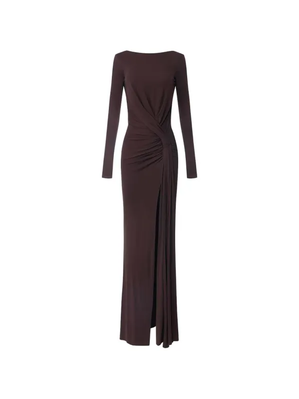 Dresses Dark Chocolate made by Wanan Luxury