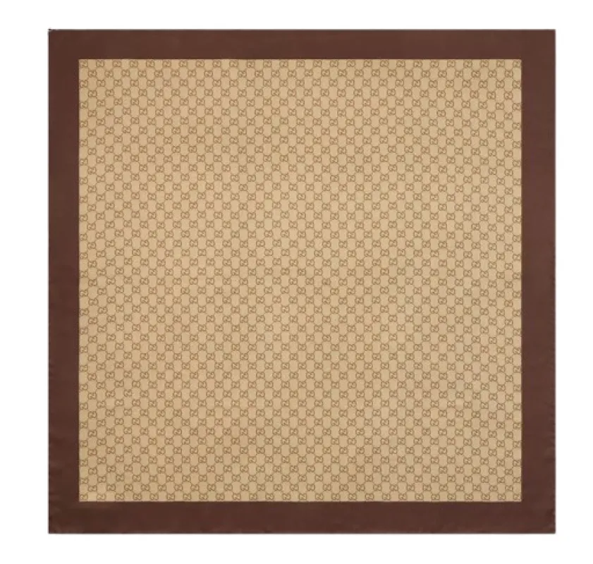 Scarfs Shell/Light Brown made by Wanan Luxury