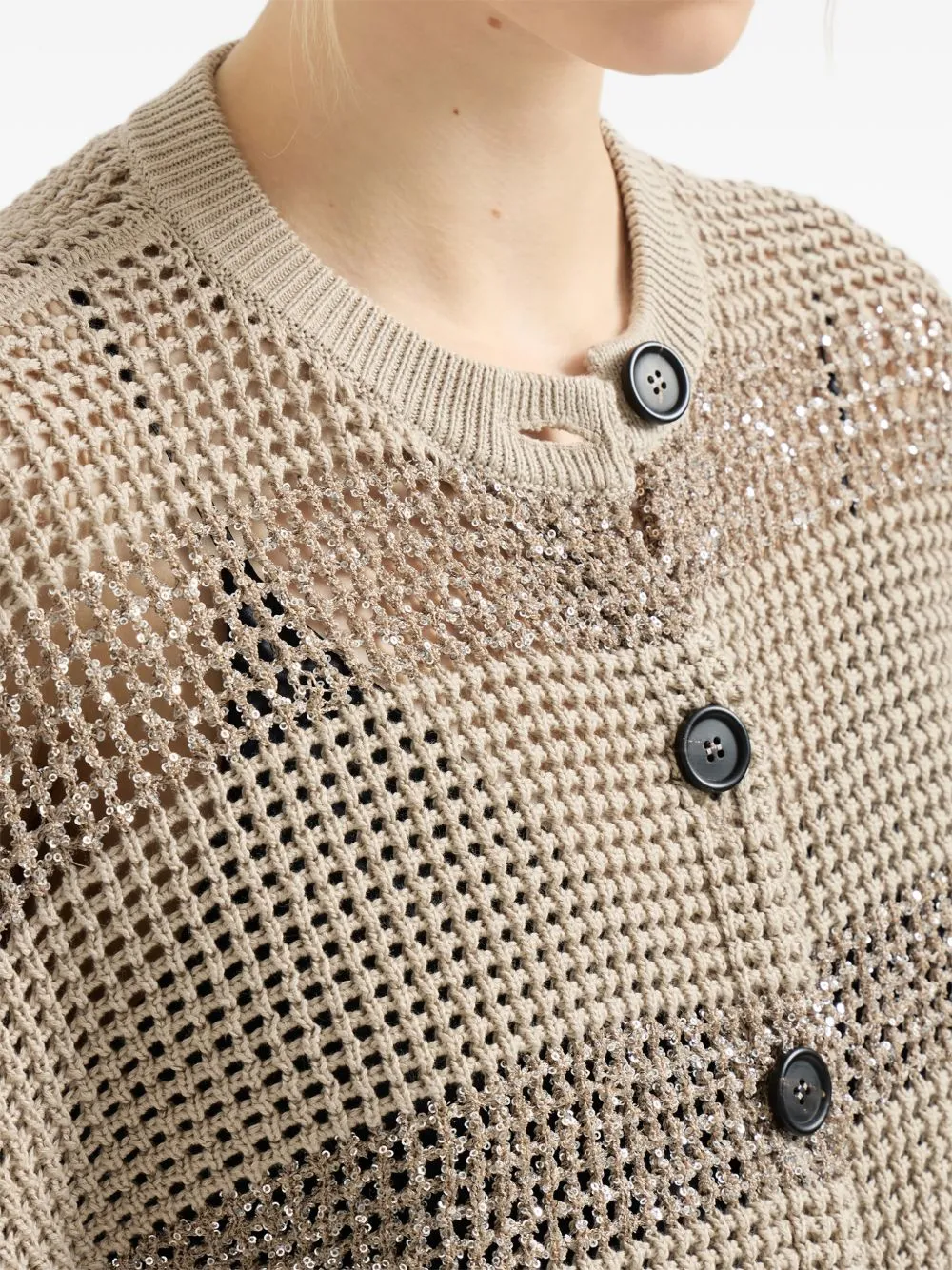 Sweaters Sabbia Brown sold by Wanan Luxury product image thumbnail 5