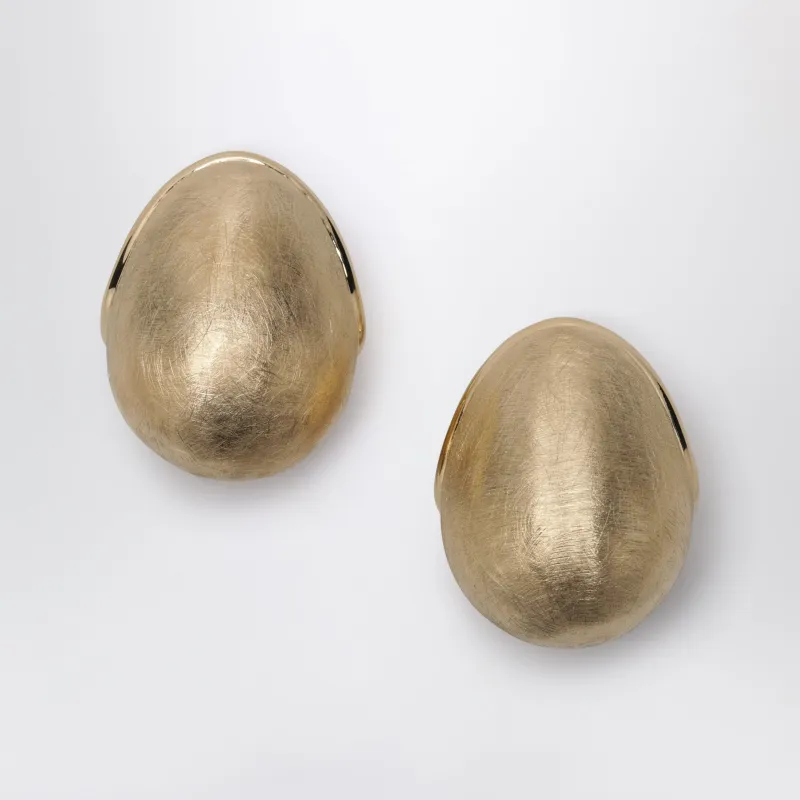 Raisin Grape-Shaped Earrings In Gold-Plated Copper made by Jacquemus