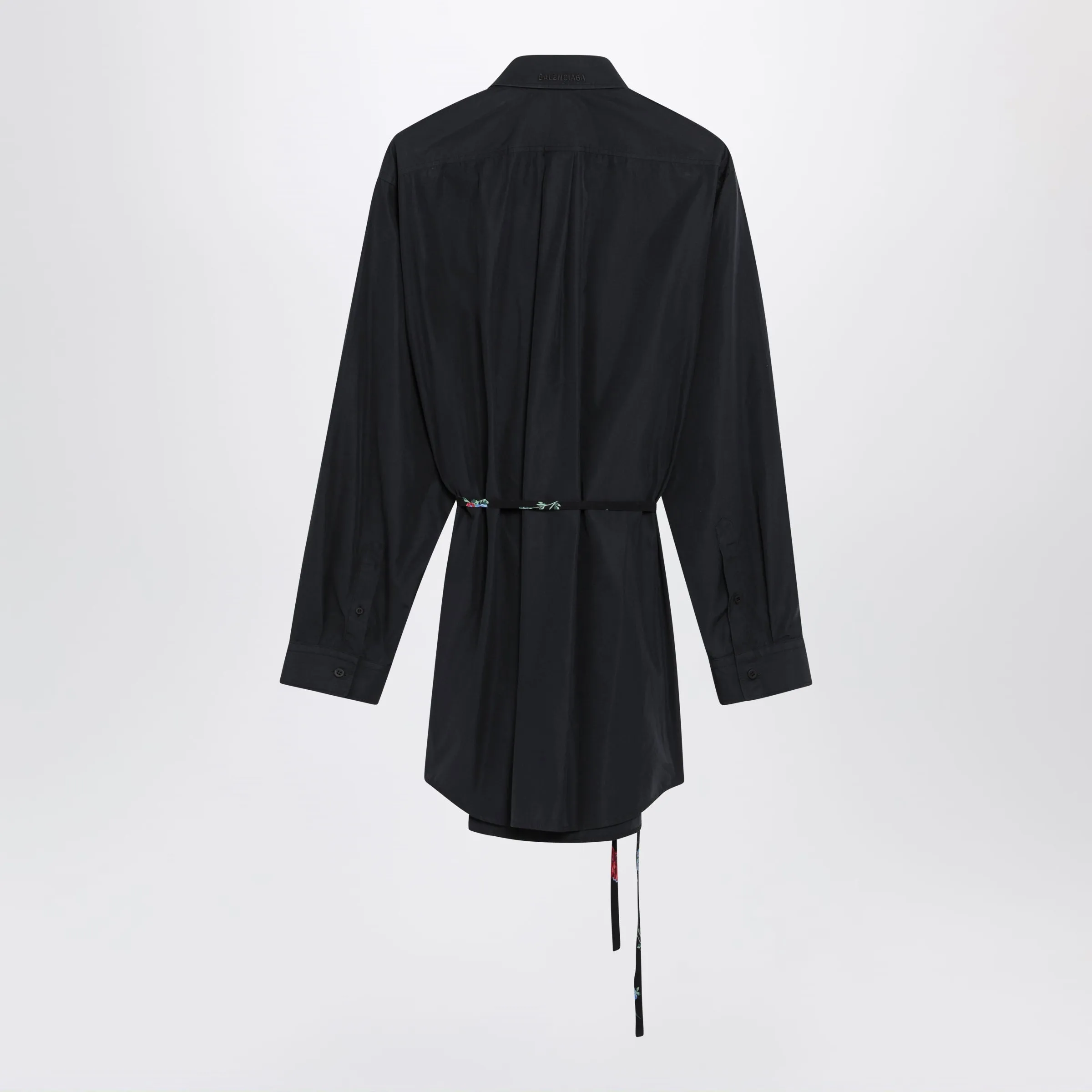 Short Dress With Floral Waist Belt sold by Wanan Luxury product image thumbnail 2