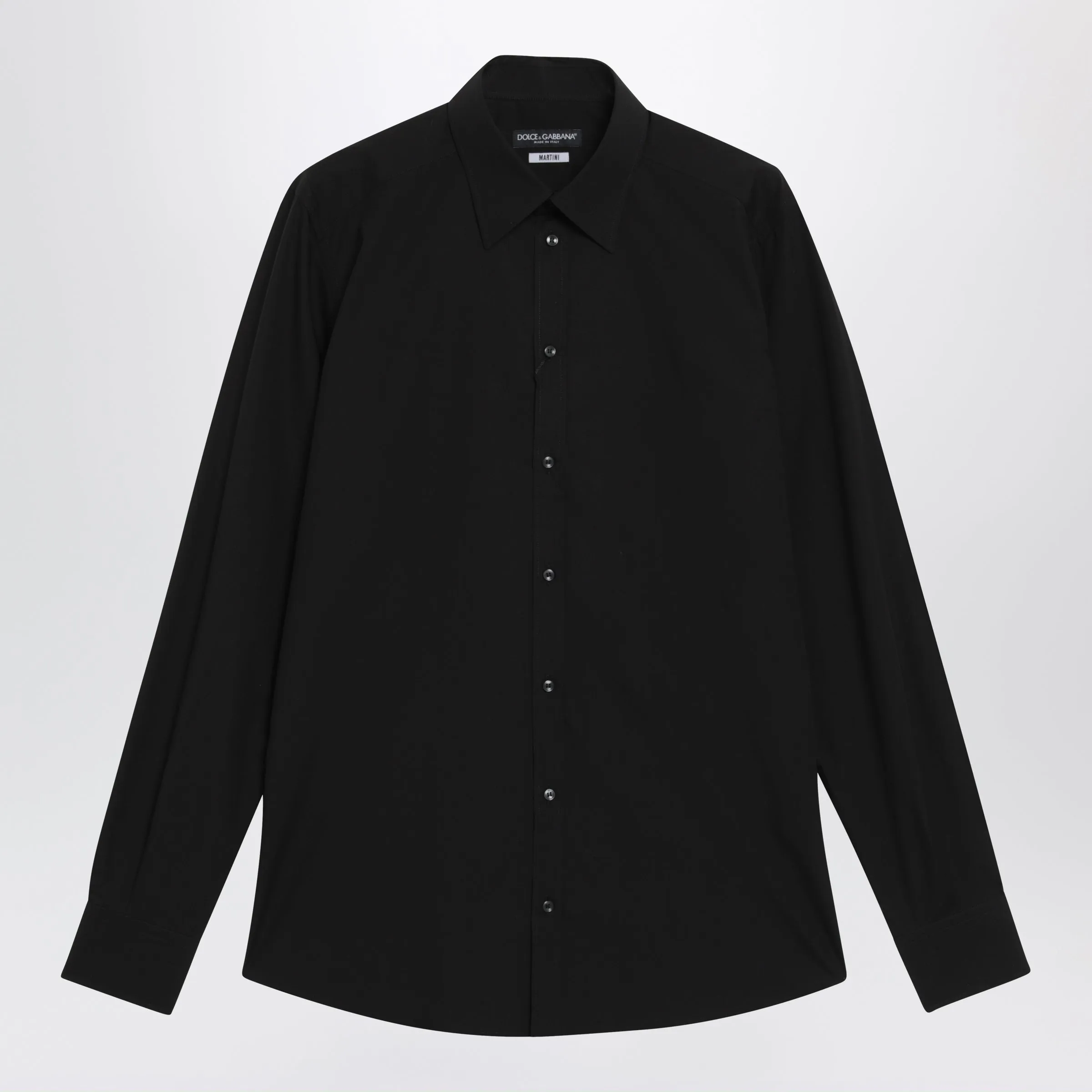Black Cotton Shirt sold by Wanan Luxury