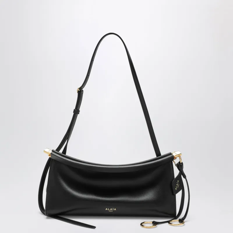 Le Click East West Small Black Calfskin Bag made by Alaia