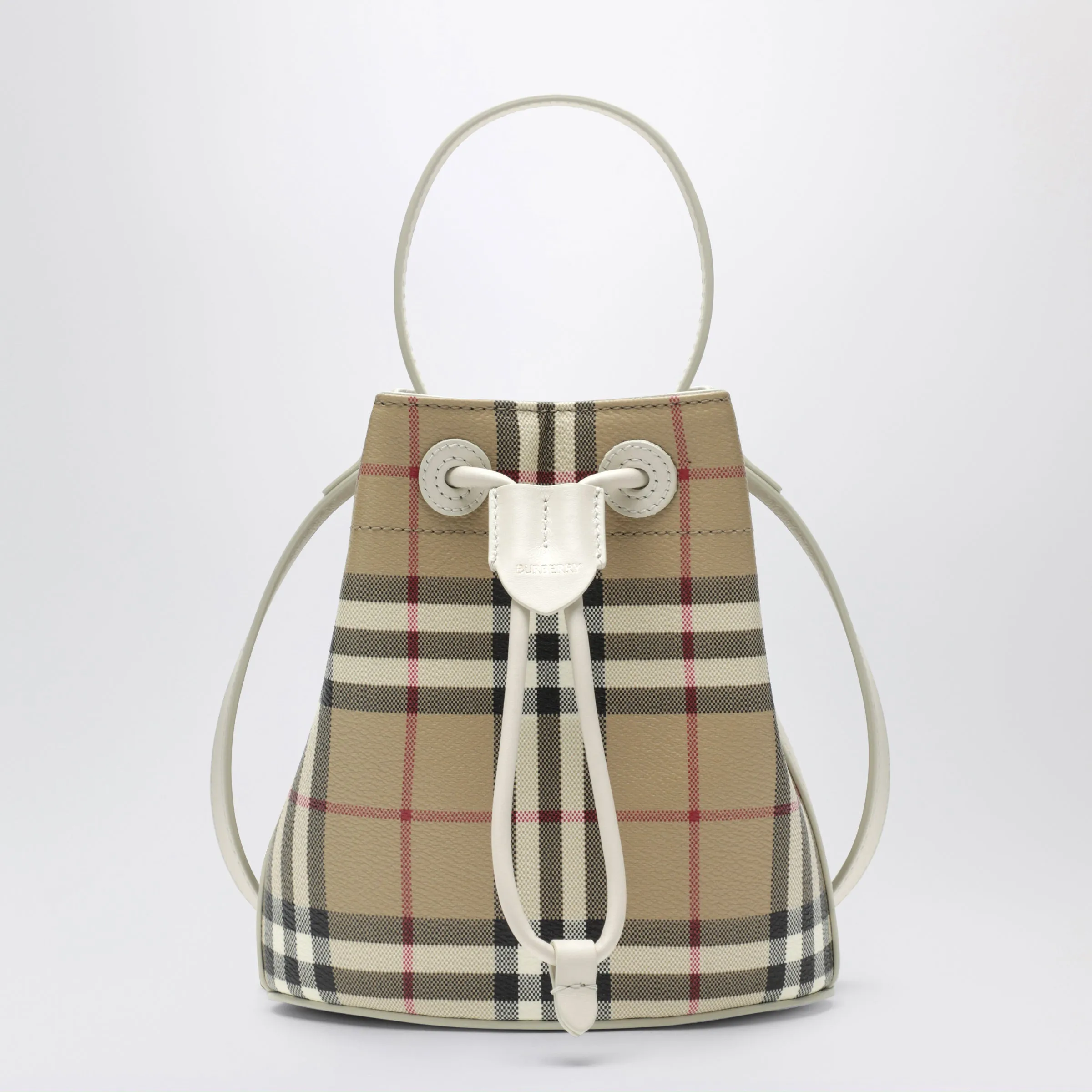 Mini Bucket Bag With Check Pattern sold by Wanan Luxury