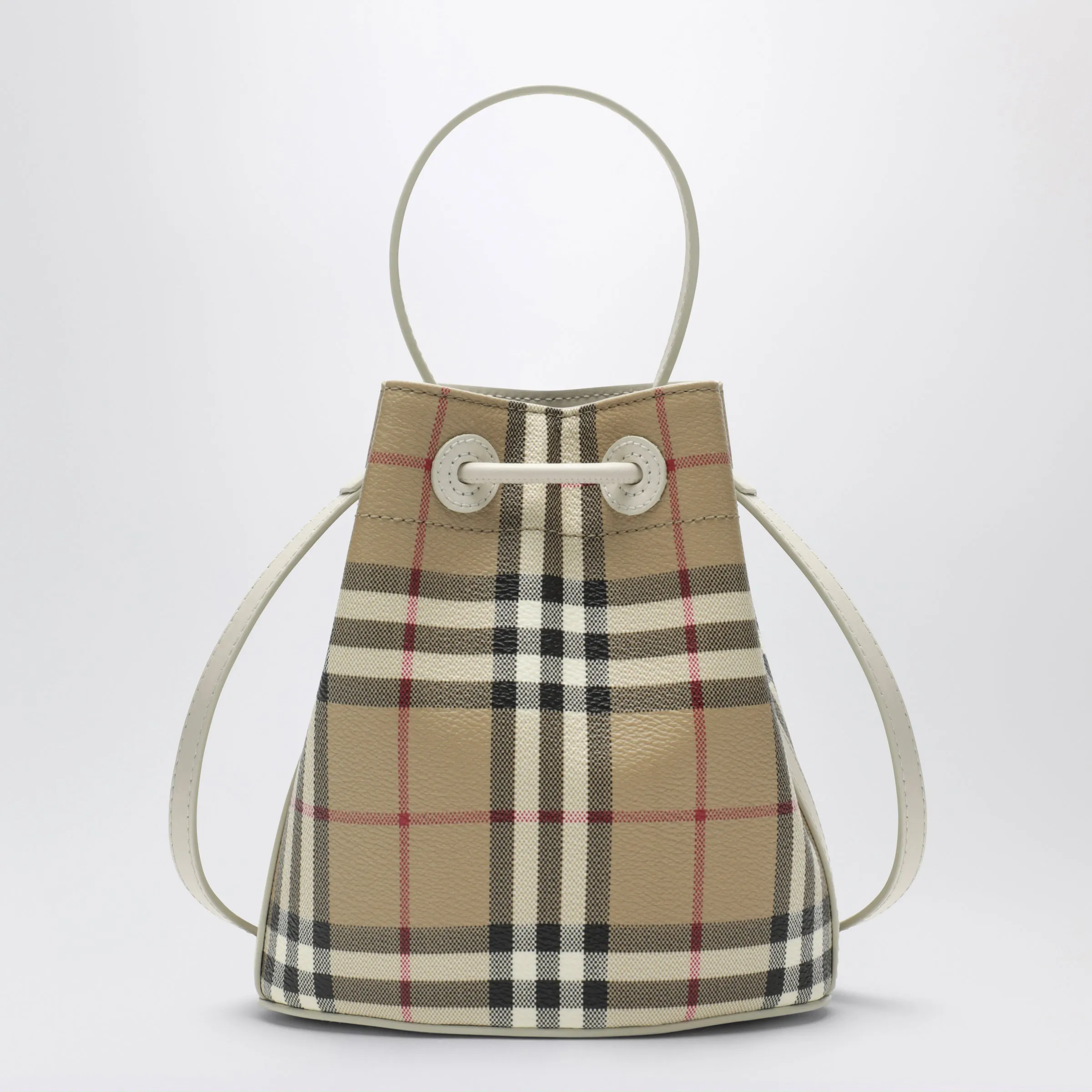 Mini Bucket Bag With Check Pattern sold by Wanan Luxury product image thumbnail 2