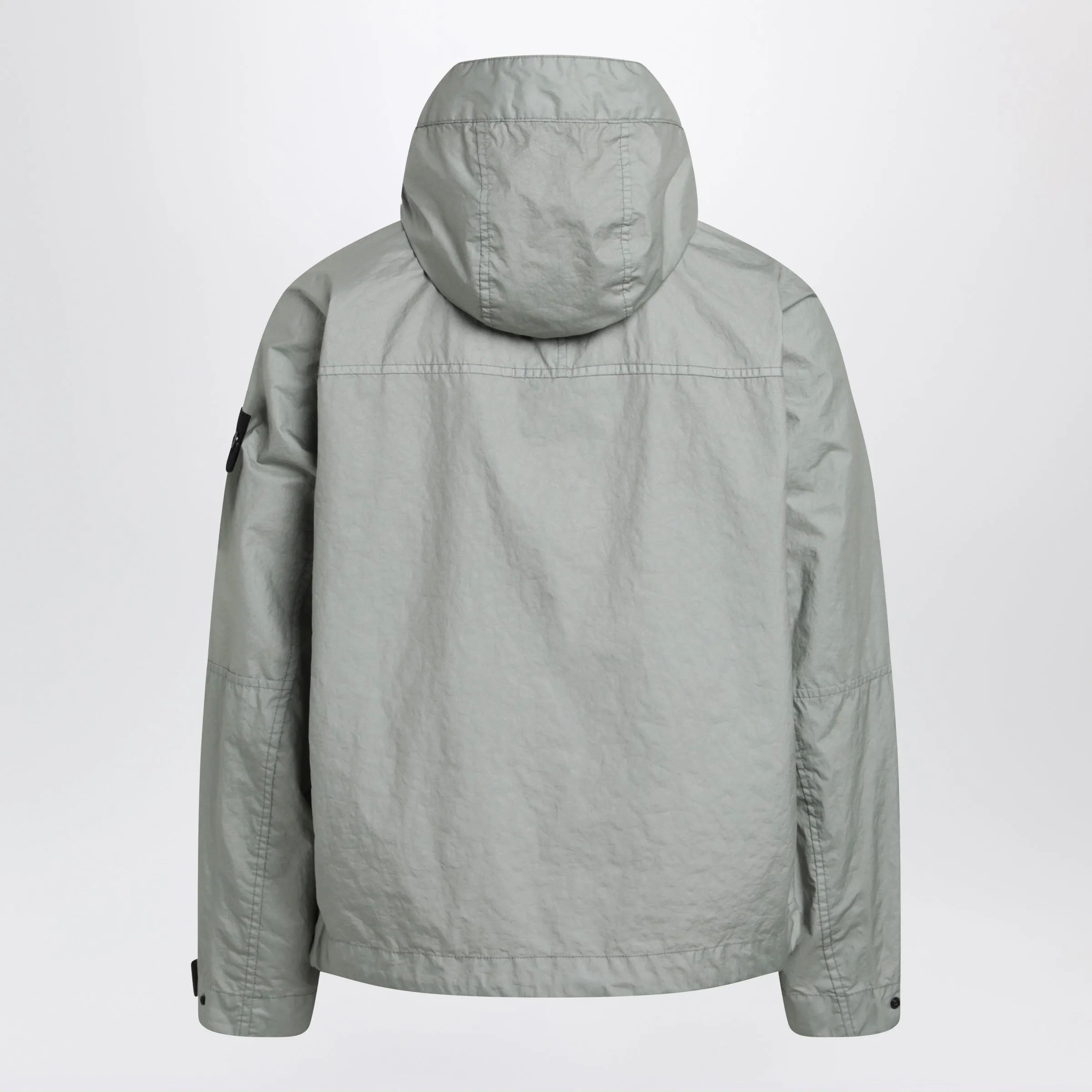 Hooded Membrana 3 L Tc Nylon Jacket, Green sold by Wanan Luxury product image thumbnail 2