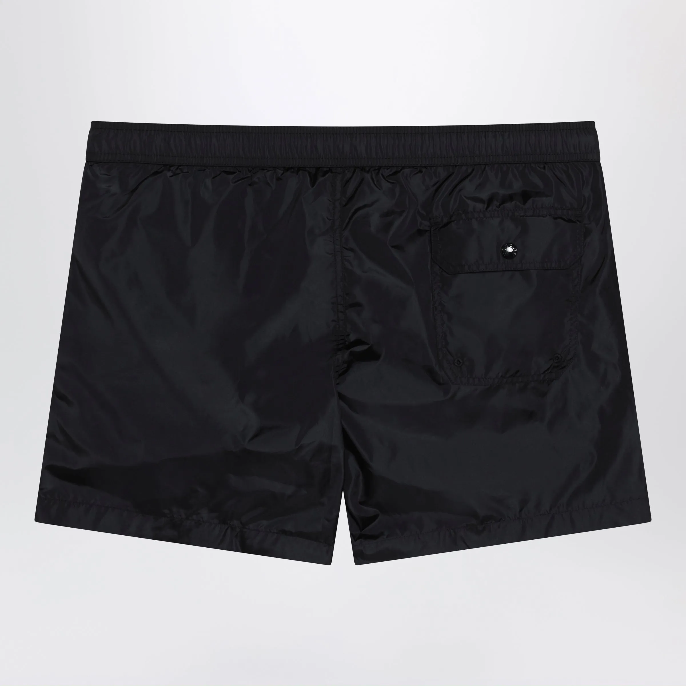 Black Swim Shorts With Logo Patch sold by Wanan Luxury product image thumbnail 2