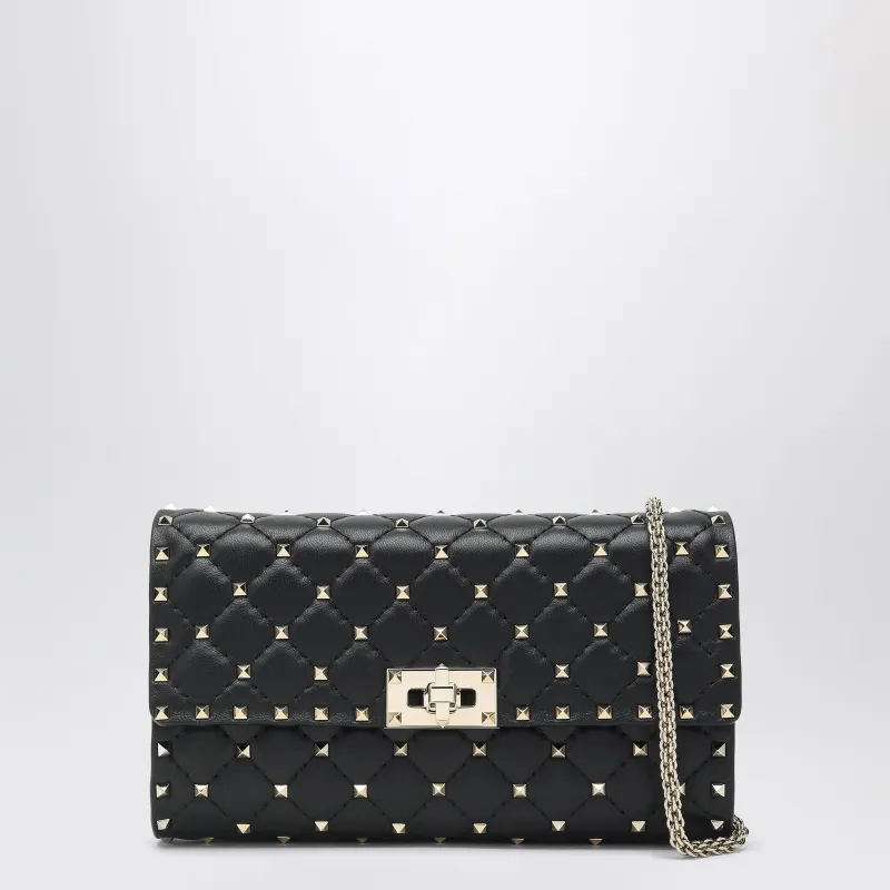 Rockstud Spike Crossbody Bag Black made by Valentino Garavani