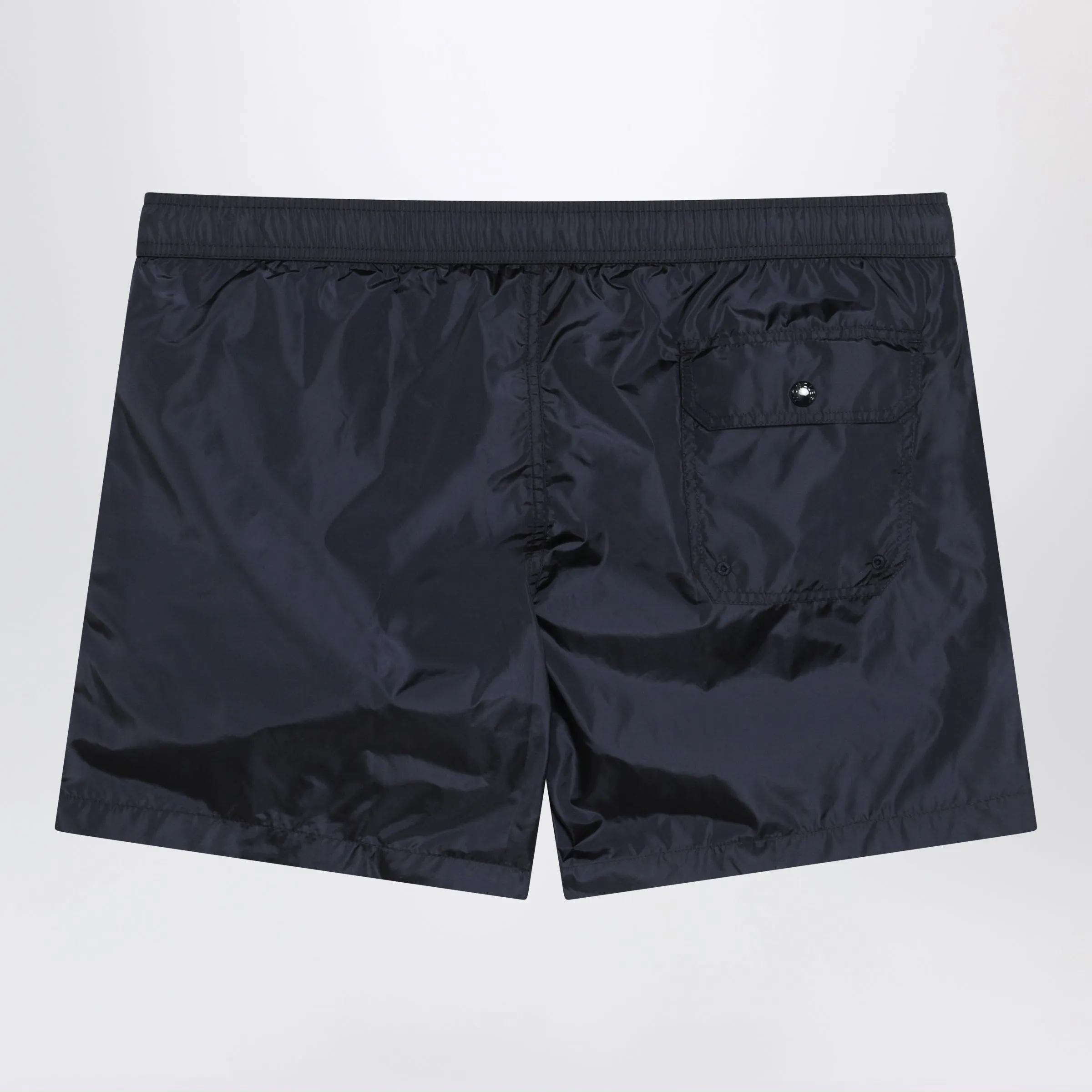 Navy Blue Swim Shorts With Logo Patch sold by Wanan Luxury product image thumbnail 2