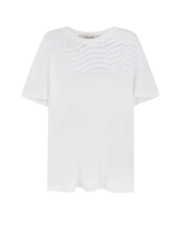 Lyocell T-Shirt made by Golden Goose