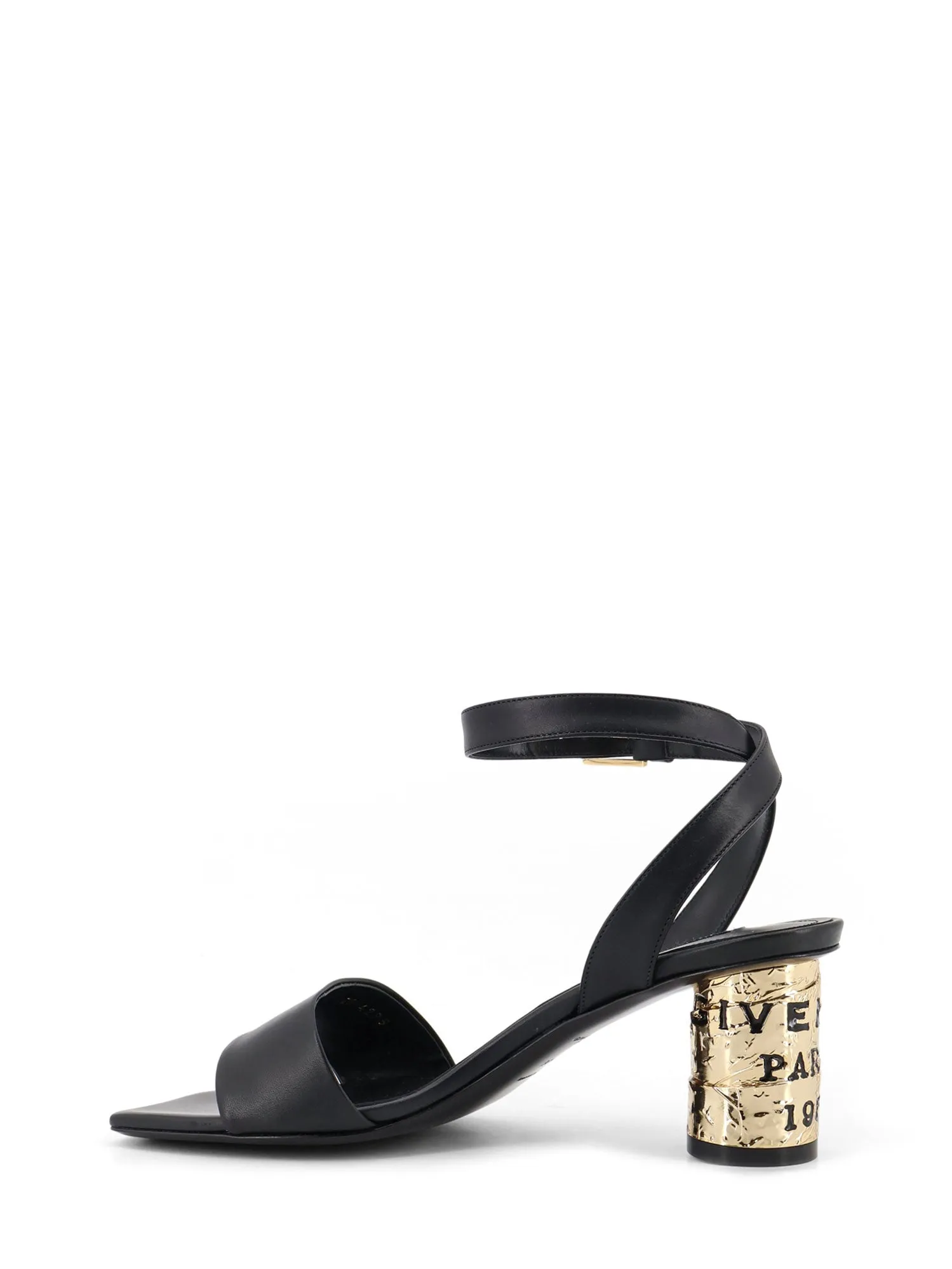 Tape Leather Heeled Sandals sold by Wanan Luxury product image thumbnail 3