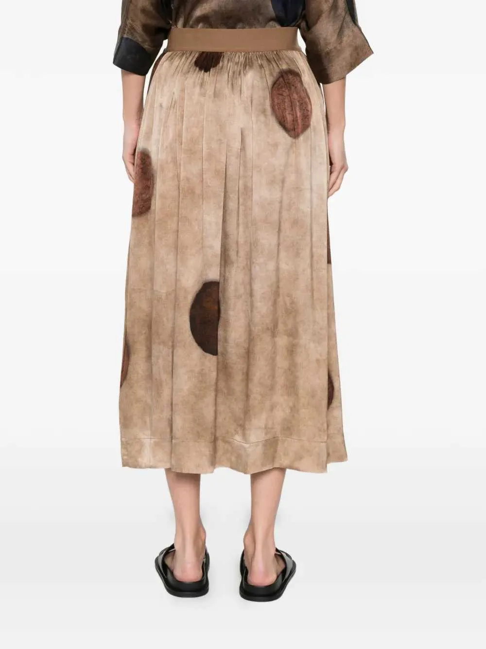 Midi Skirt With Gillian Polka Dot Print sold by Wanan Luxury product image thumbnail 4