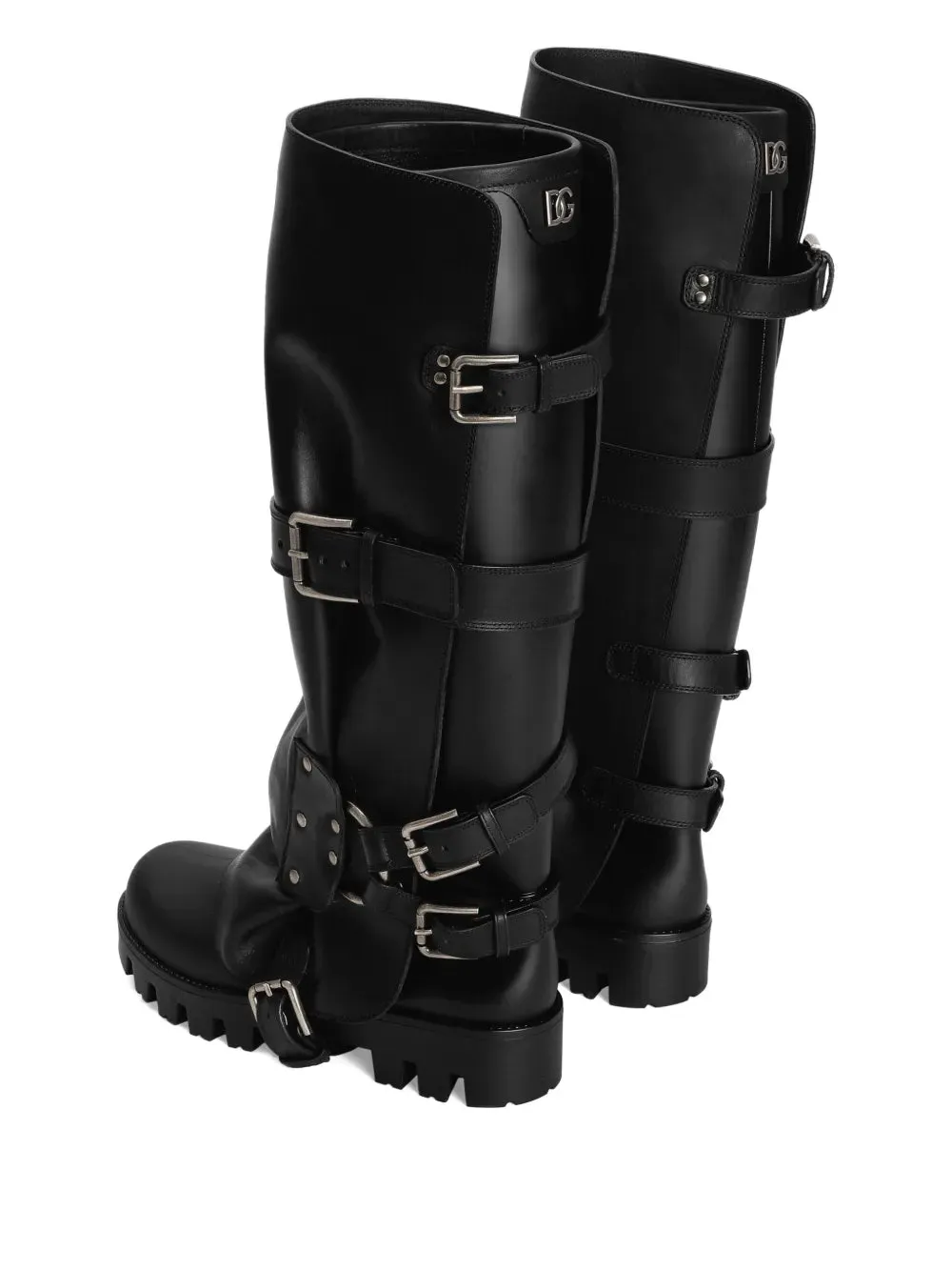 Buckled Biker Boots sold by Wanan Luxury product image thumbnail 3