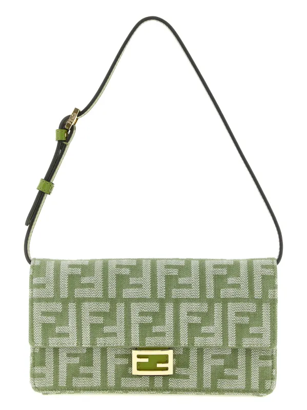 Baguette Wallets And Card Holders Green made by Fendi
