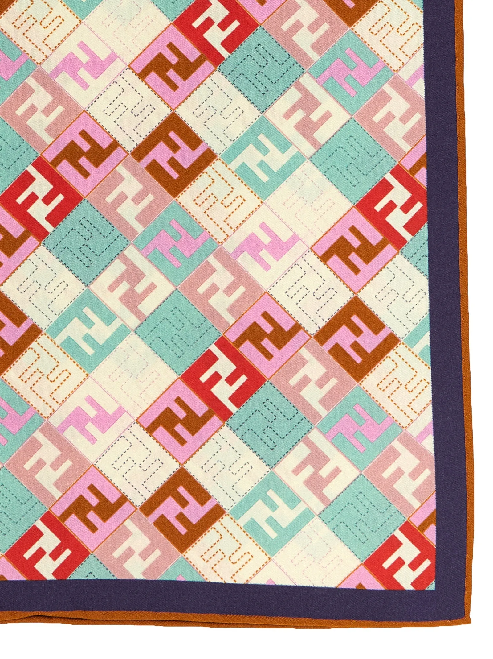 Fendi Scarves And Foulards Multicolor sold by Wanan Luxury product image thumbnail 2