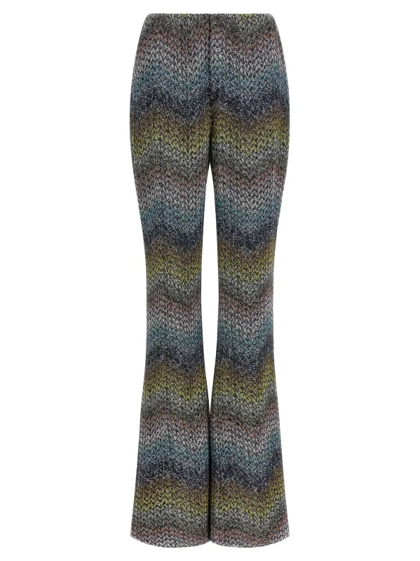 Lamé Viscose Pants Multicolor made by Missoni
