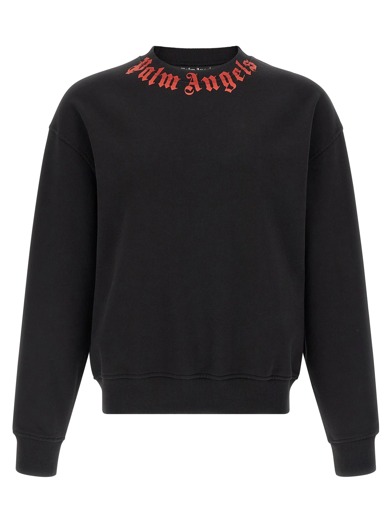 Neck Logo Sweatshirt Black sold by Wanan Luxury